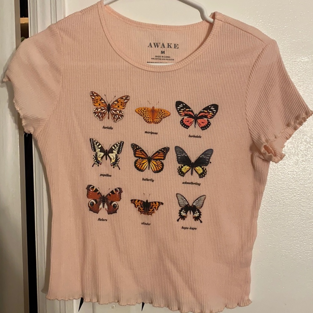 Cropped tee